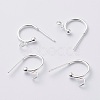 304 Stainless Steel Half Hoop Earrings STAS-Z028-B02-S-2