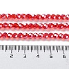 Electroplate Glass Bead Strands EGLA-R015-4mm-23-5