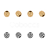 8Pcs 2 Colors 316 Surgical Stainless Steel European Beads FIND-UN0003-88-1