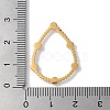 Golden 304 Stainless Steel Rhinestonet Pendants LS-STAS-Q312-02C-G-3