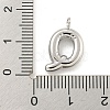 Non-Tarnish 304 Stainless Steel Pendants STAS-C102-15P-Q-3