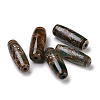 Tibetan Style dZi Beads X-TDZI-E004-10-2