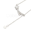 Brass Cable Chain Necklaces NJEW-Z037-03P-2