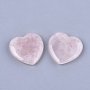 Natural Rose Quartz Heart Love Stone G-T125-06B-2