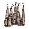 Natural Picasso Jasper Big Pendants G-T131-17F-1