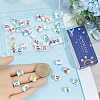 54Pcs Handmade Porcelain Beads PORC-SC0001-26A-3