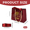 Gold Stamping Graduation Cap Paper Gift Bags CARB-FZC0001-01B-4