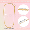 4Pcs 2 Colors 304 Stainless Steel Herringbone Chain Necklaces NJEW-BBC0001-45-2