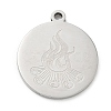 201 Stainless Steel Pendants SA-CBA3D3A-05P-10-1