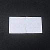 Cardboard Earring Display Cards CDIS-WH0020-04B-1