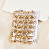 202 Stainless Steel Polishing Hoop Earrings EJEW-M106-02G-04-2