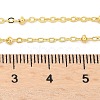 Brass Satellite Chains Necklace for Women NJEW-P265-38G-2
