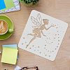 Plastic Reusable Drawing Painting Stencils Templates DIY-WH0172-326-3