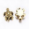 Tibetan Style Alloy Beads TIBEB-7681-AG-RS-1