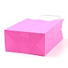 Pure Color Kraft Paper Bags AJEW-G020-A-02-3