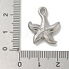 Anti-Tarnish 304 Stainless Steel Pendants STAS-Q334-59P-3
