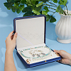 Imitation Leather Pure Color Flip-open Gift Boxes CON-WH0095-238A-03-3