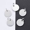Tarnish Resistant 201 Stainless Steel Pendants STAS-S105-T637-1-10-1