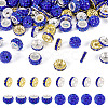 120Pcs 4Style Pave Disco Ball Beads RB-TA0001-18-1