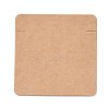 Blank Kraft Paper Bracelets Display Cards CDIS-G005-03-1