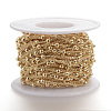 Soldered Brass Cable Chains KK-S332-17G-2