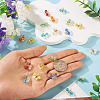 20Pcs 10Colors Glass Beaded Pendants FIND-TA0009-21-6