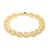 Cherry Brass Micro Pave Cubic Zirconia Chain Bracelets BJEW-L703-01B-G-4
