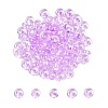 Transparent Dyed Colours Glass Seed Beads SEED-T007-02I-1