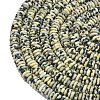Frosted Natural Dalmatian Jasper Beads Strands G-K389-C22-01-3