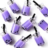 Glass Bottle Pendants X-CRES-N017-03E-4