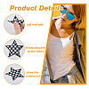 20Pcs Nylon Clothing Patches PATC-FH0001-18-4