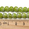 Dyed Natural White Jade Beads Strands G-F764-01A-5