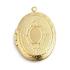 Brass Locket Pendants KK-P342-01B-G-01-1