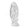 Resin Virgin Mary Figurines DJEW-Q004-01-1