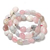 Natural Morganite Beads Strands G-O186-B-03-2