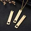 Ion Plating(IP) 304 Stainless Steel Pendants STAS-I311-13G-7