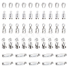 ARRICRAFT 50Pcs 5 Styles 304 Stainless Steel Column Cord Ends STAS-AR0001-14-1