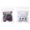 Craft Black Acrylic Beads MACR-YW0001-11-8