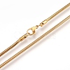 304 Stainless Steel Necklaces NJEW-G313-09G-2