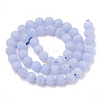 Natural Blue Lace Agate Beads Strands G-T106-032-3