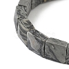 Natural Map Stone Beads Stretch Bracelets for Women Men BJEW-C097-06-10-3