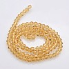 Bicone Glass Beads Strands EGLA-P016-4mm-08-2