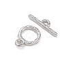 Brass Toggle Clasp KK-D289-53A-P-3