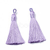Polyester Tassel Big Pendants Decoration AJEW-S059-14-1