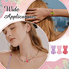 300Pcs Opaque Acrylic Kitten Beads MACR-ME0001-09-5