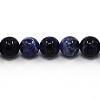 Natural Sodalite Beads Strands G-G515-12mm-07-1