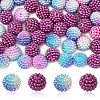 100Pcs 2 Styles Imitation Pearl Acrylic Beads OACR-YW0002-58A-1