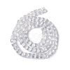 Electroplate Glass Beads Strands LS-EGLA-D018-8x8mm-01-3