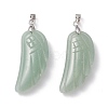 Natural Green Aventurine Pendants G-I314-01P-06-2