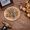 160 Sets 8 Styles Iron Grommet Eyelet Findings IFIN-BBC0001-05-3